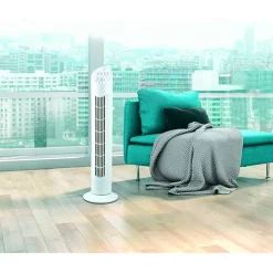 Turmventilator weiß 76 cm