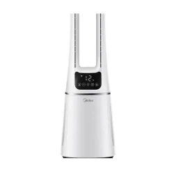Turmventilator weiß mit Luftreiniger