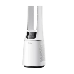 Turmventilator weiß mit Luftreiniger