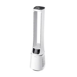 Turmventilator weiß mit Luftreiniger