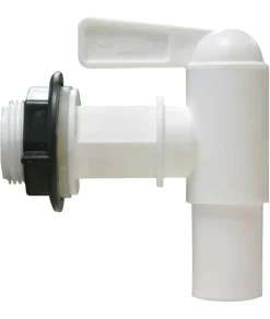 Universal-Auslaufhahn weiß 3/4"