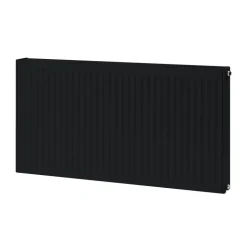 Universal-Kompaktheizkörper 'DK 22' schwarz 60 x 120 cm