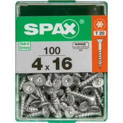Universalschrauben T-Star plus T20 Stahl 4,0 x 16 mm 100 Stück