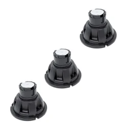 Unterbaufuß-Set für höhenverstellbar 90 - 112 mm 3-teilig