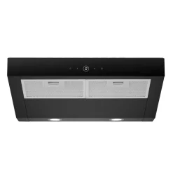 Unterbauhaube 'CH12060S-21' Edelstahl schwarz 60 cm