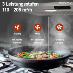 Unterbauhaube 'DH640 IXL' edelstahlfarben