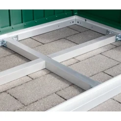 Unterkonstruktion 'GH2 Typ1' Stahl 224,3 x 94,1 x 4 cm für Riffelblech-Boden