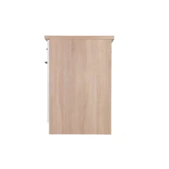 Unterschrank 'Merle' mit Schublade weiß/eichefarben 50 x 84,8 x 60 cm