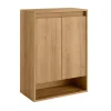 Unterschrank 'Natura' braun matt 60,2 x 82,4 x 32 cm