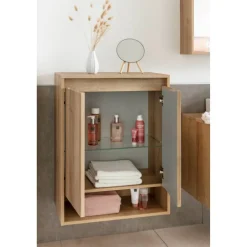 Unterschrank 'Natura' braun matt 60,2 x 82,4 x 32 cm