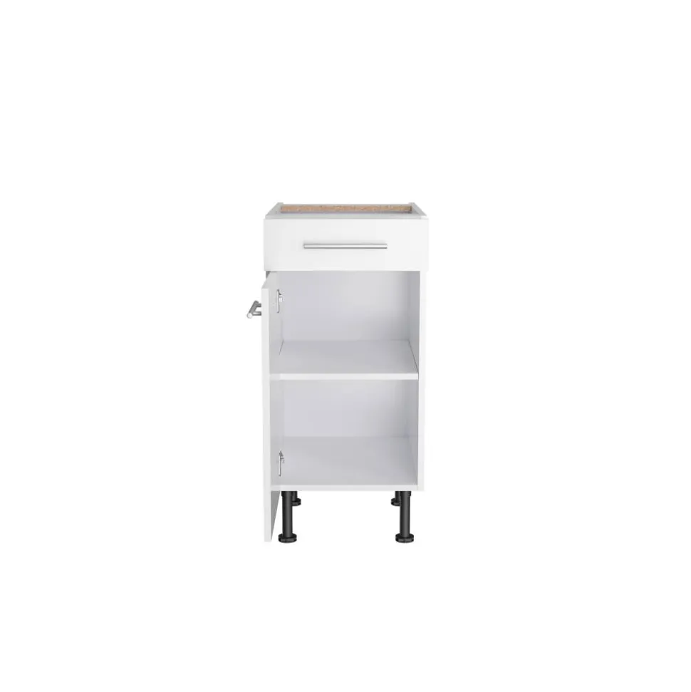 Unterschrank 'Optikomfort Bengt932' weiß 40 x 87 x 58,4 cm