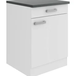 Unterschrank 'OPTIkult Oslo' weiß 60 x 84,8 x 60 cm