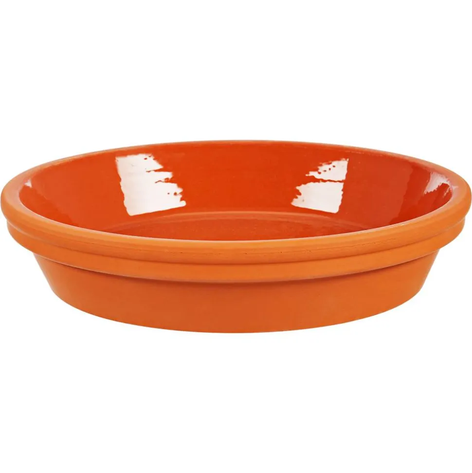 Untersetzer terracottafarben Ø 10,5 cm