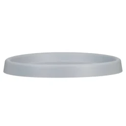 Untersetzter 'Marcella' Stony Grey Ø 33 x 4,3 cm