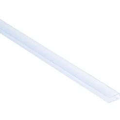 U-Profil für Balkonverkleidung 'Rügen' eckig transparent 150 cm