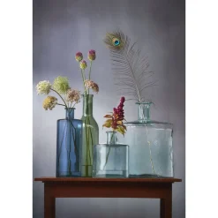 Vase 'Guan' Glas transparent Ø 21 x 26 cm