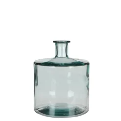 Vase 'Guan' Glas transparent Ø 21 x 26 cm
