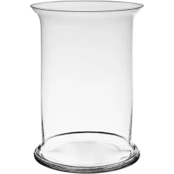 Vase „Romi“ Glas transparent Ø 18 x 27 cm