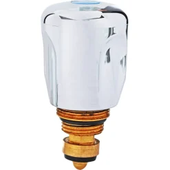 Ventiloberteil Kristallgriff für Wasserhahn 3/8 "