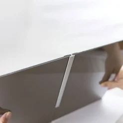 Verbindungsprofil für Rückwandplatten, alu silber matt, 2100 mm
