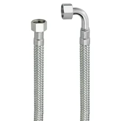 Verbindungsschlauch gebogen 90° 3/8" 20 cm