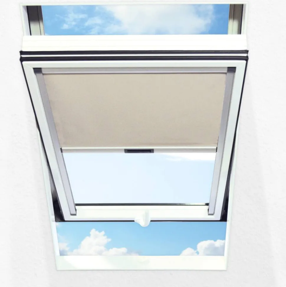 Verdunklungsrollo 'VR1.1' 54 x 98 cm beige