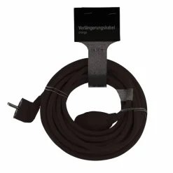 Verlängerungskabel 'H05VV-F 3x1,5' schwarz 10 m