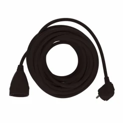 Verlängerungskabel 'H05VV-F 3x1,5' schwarz 10 m