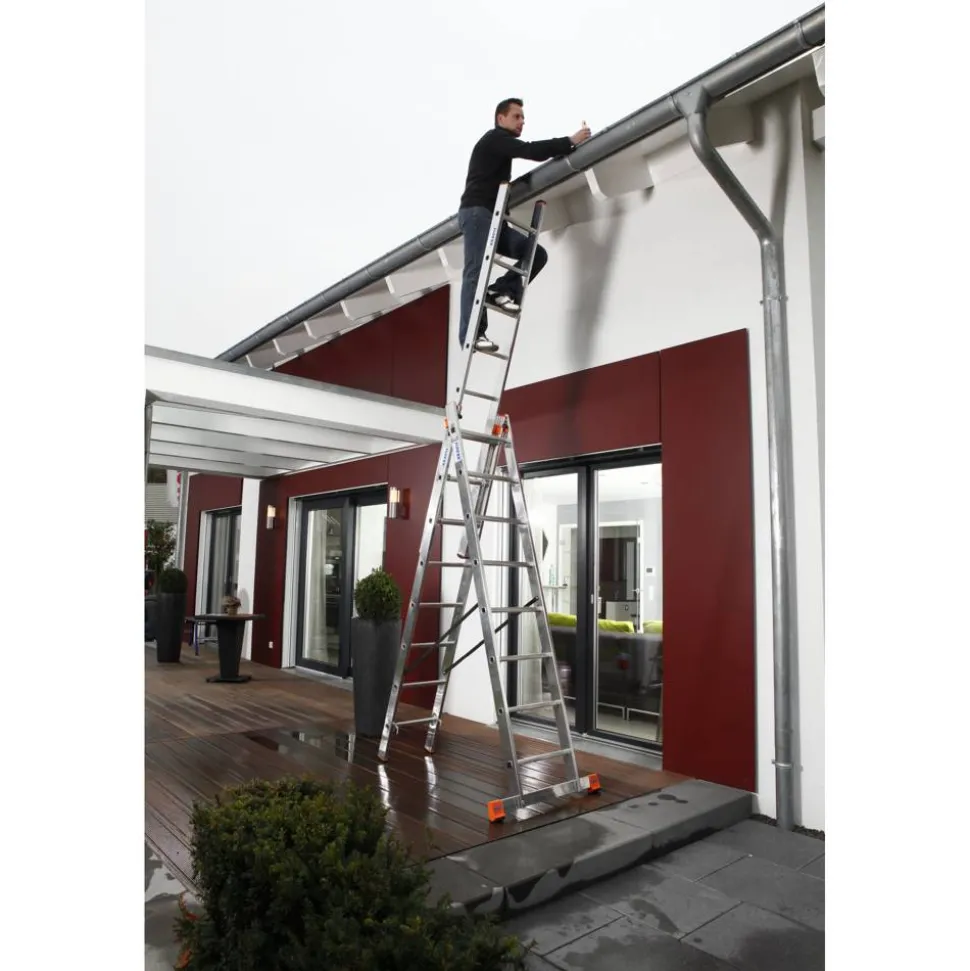 Vielzweckleiter mit Treppenfunktion 'Tribilo' 3 x 10 Sprossen