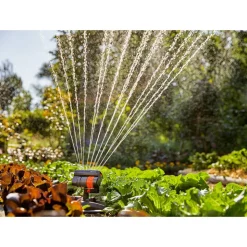 Viereckregner 'AquaZoom Compact' schwarz 9-216 m²