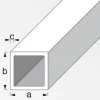 Vierkantrohr 20 x 20 x 1,5 mm