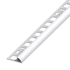 Viertelkreisprofil Aluminium 1000 x 8 x 19,5 mm