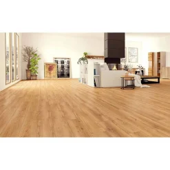 Vinylboden 'Greenvinyl' Eiche natur eichefarben 3,8 mm