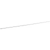 Vitragestangen weiß Ø 1,1 x 80 - 120 cm 2 Stück