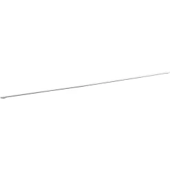 Vitragestangen weiß Ø 1,1 x 80 - 120 cm 2 Stück
