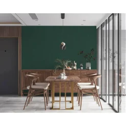Vliestapete 'Casual Living' Uni dunkelgrün 0,53 x 10,05 m