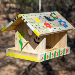 Vogelfutterhaus 19,5 x 19,5 x 26,5 cm