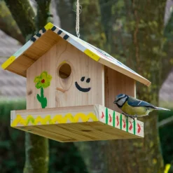 Vogelfutterhaus 19,5 x 19,5 x 26,5 cm