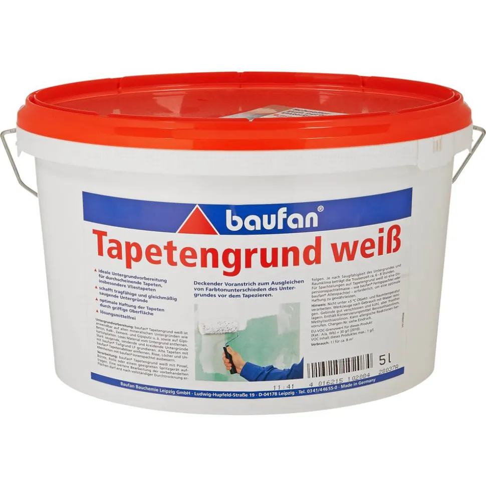 Voranstrich "Tapetengrund" weiß 5 l