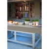 Wachstuch-Tischdecke 'Monte Carlo' sharon-greige 180 x 140 cm