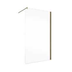 Walk-In-Duschwand 'Alexa Style 2.0' Goldoptik 200 x 100 cm