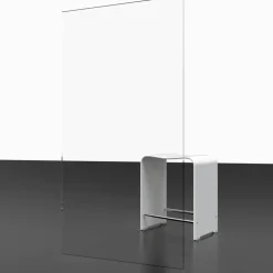 Walk-In-Duschwand 'Alexa Style 2.0' Goldoptik 200 x 100 cm