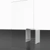 Walk-In-Duschwand 'Trend 2.0' schwarz, 120 x 200 cm