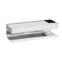 Wandablage 'Turbo-Loc® Genova' Edelstahl glänzend 30 x 10,5 x 8 cm