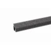 Wandabschlussprofil 'Torreano Anthrazit 37984' anthrazit 3000 x 24 x 16 mm