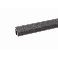 Wandabschlussprofil 'Torreano Anthrazit 37984' anthrazit 3000 x 24 x 16 mm