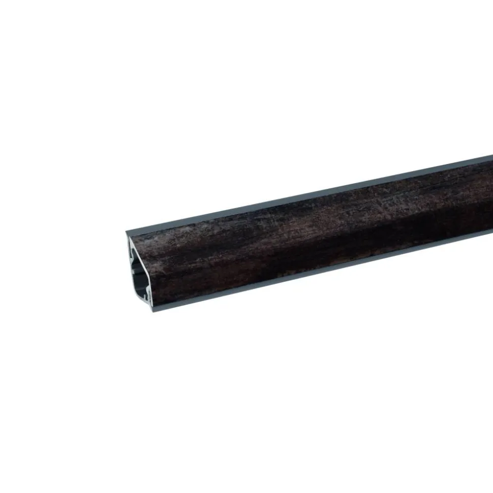 Wandanschlußprofil 'Vintage G061' dunkelbraun 600 x 16 x 28 mm
