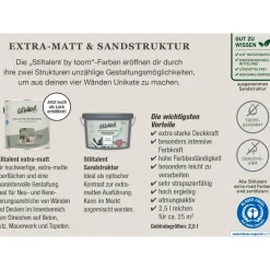 Wandfarbe 'coffee cream' matt 2,5 l