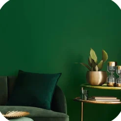 Wandfarbe 'forest green' matt 2,5 l