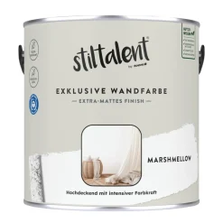 Wandfarbe 'marshmellow' matt 2,5 l